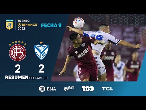 #TorneoBinance | Fecha 9 | resumen de Lanús - Vélez