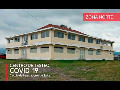 El centro de testeo de la zona norte funcionará ahora en el Círculo de Legisladores de Salta