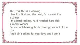 Everlast - The Warning Lyrics