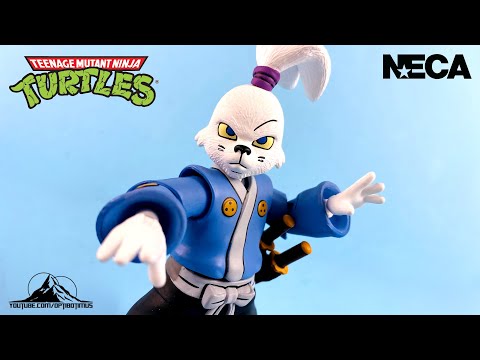 NECA TOYS Teenage Mutant Ninja Turtles USAGI YOJIMBO Video Review