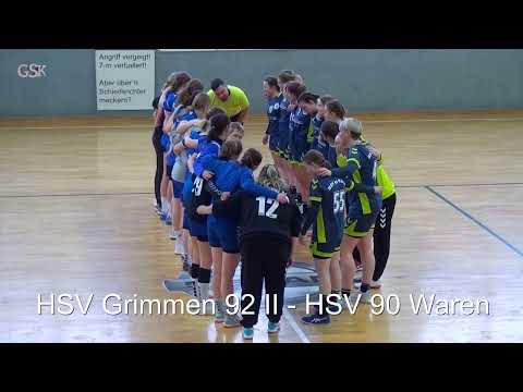 HSV Grimmen 92 -  HSV 90 Waren 1.Halbzeit