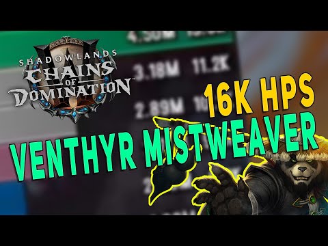 Venthyr Mistweaver Monk Raid Gameplay (15.8K HPS) | Remnant of Ner'zhul (Mythic) | Shadowlands 9.1