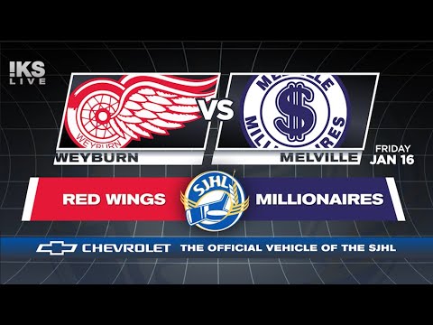 HIGHLIGHTS: Weyburn Red Wings @ Melville Millionaires, Jan. 17, 2026