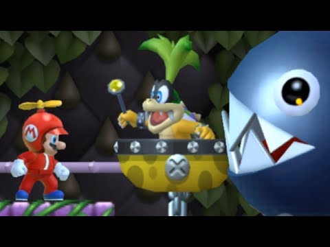 Another Super Mario Bros Wii Walkthrough - Part 5 - World 5