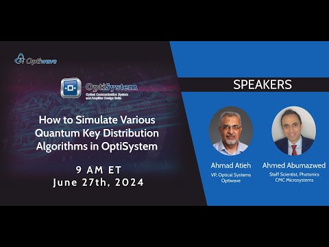 How to Simulate Various Quantum Key Distribution Algorithms in OptiSystem