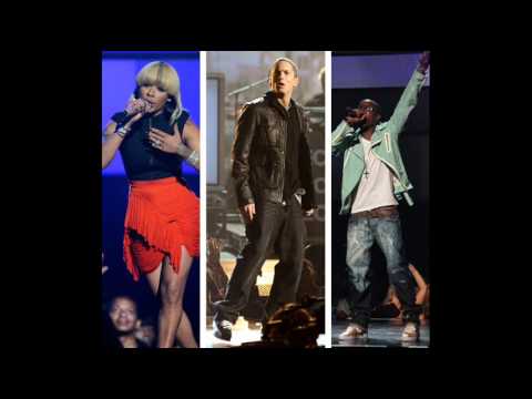 Eminem B.o.B ft Keyshia cole - Airplanes part II (Not afraid in BET awards 2010 performance)