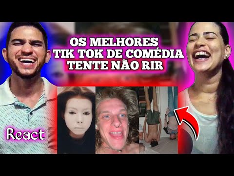 React Amora | OS MELHORES TIK TOK DE COMÉDIA - TENTE NÃO RIR! #70