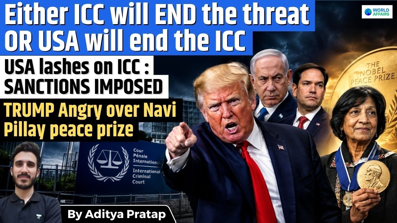 US Sanctions ICC After Navi Pillay Wins Nobel Peace Prize | Trump’s Big Move