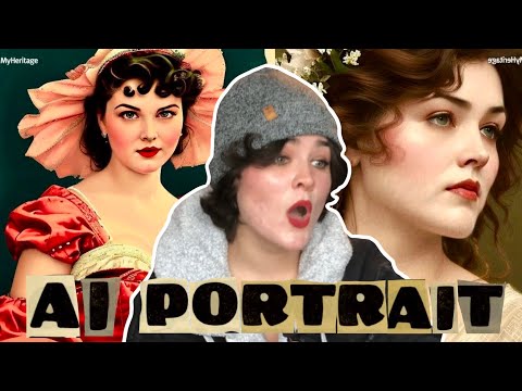 A Robot painted my portrait (AI generated art)