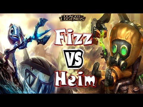 NEVER SURRENDER, Even When It's 4v5....... Fizz Vs Heimerdinger Mid New Runes
