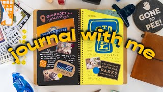 How to Use Travel Ephemera in Your Journal 🚌 Messy May Day 17