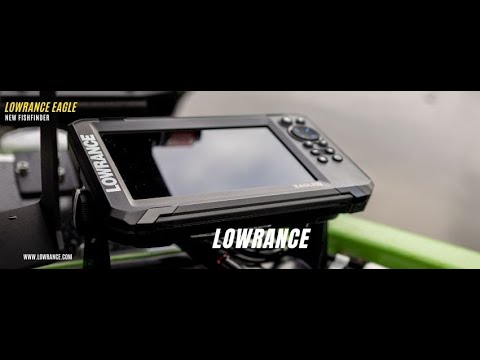 New Lowrance Eagle series of fishfinders featuring Matthew Laster