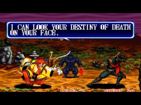 Samurai Shodown II - Kyoshiro (Arcade) Level 8