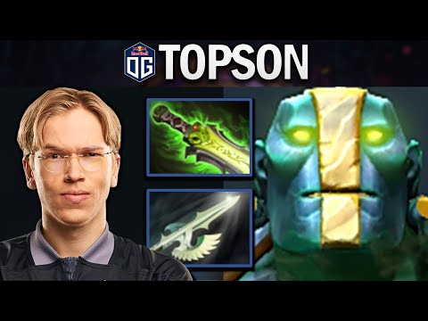 OG.TOPSON EARTHSPIRIT VERSUS NIGMA - DOTA 2 7.27 GAMEPLAY