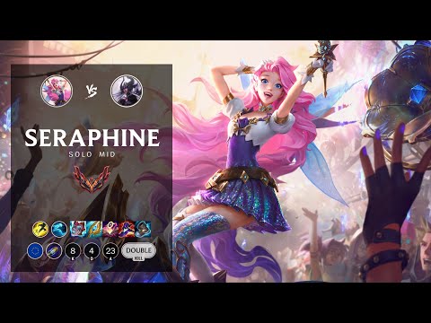 Seraphine Mid vs Syndra - EUW Grandmaster Patch 12.19