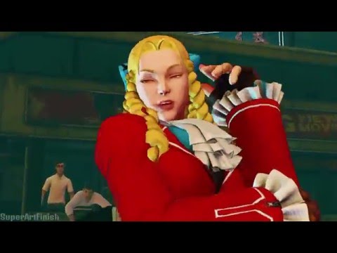 Street Fighter V Beta - ChaosWeapon (M. Bison) vs Strkyer (Karin)