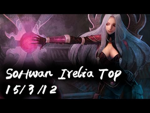 Jin Air SoHwan Irelia Top vs Swain | New Trinity Force become more suitable for Irelia ? Replays