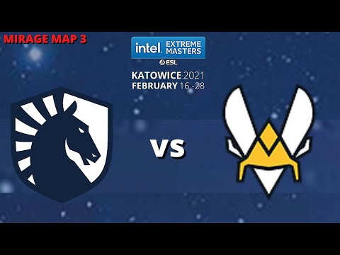 Team Liquid vs Vitality - MIRAGE MAP 3 - IEM Katowice 2021 | CSGO