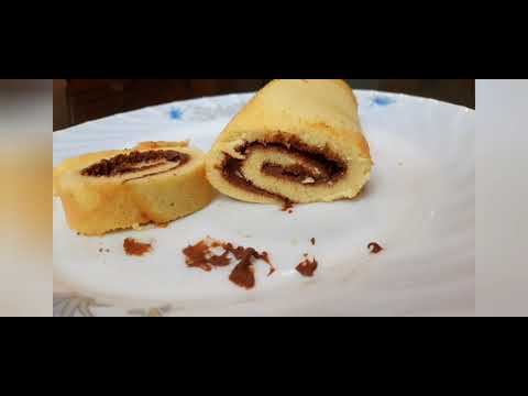 How to make Swiss Roll cake at your home! Adeena's Gallery.