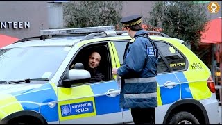 Police Vehicle vs Traffic Warden Social Experiment