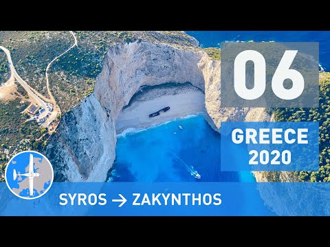 Southern Greece to breathtaking Zakynthos LGZA | Greece 2020 (part 6 of 11) [4K]