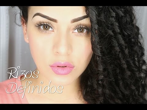 Rizos definidos con la técnica Finger Coils