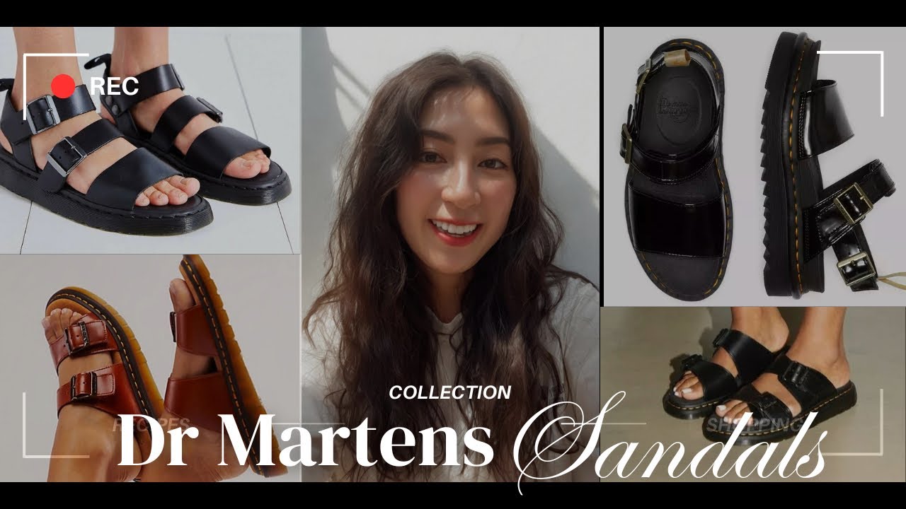 Dr. Martens Sandals Collection Try-On | Voss, Gryphon, Josef, Clarissa Quad 2 Review