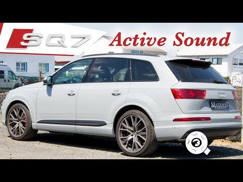 Audi SQ7 Maxhaust Soundbooster - Active Sound-System with Smartphone App