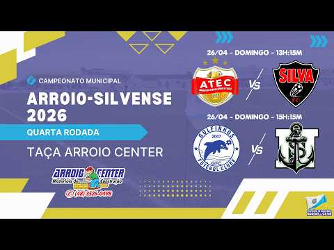 AO VIVO - CAMPEONATO MUNICIPAL DE BALNEÁRIO ARROIO DO SILVA 2026