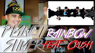 Planet Shiver - Rainbow (feat. Crush) Mv Reaction [FEEL GOOD MUSIC]