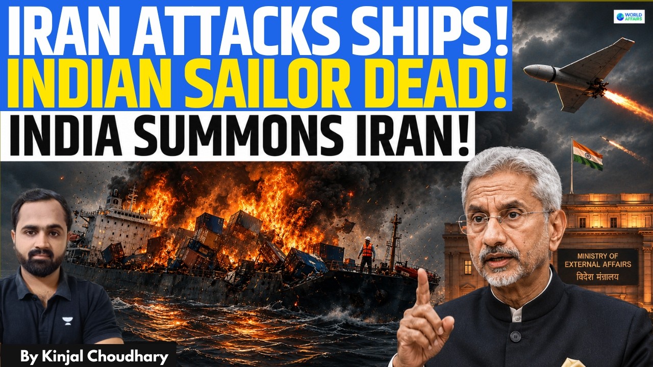 Indian Sailor Killed In UAE ADNOC Tanker Attack! India Warns Iran, Summons Iranian Diplomat | Kinjal