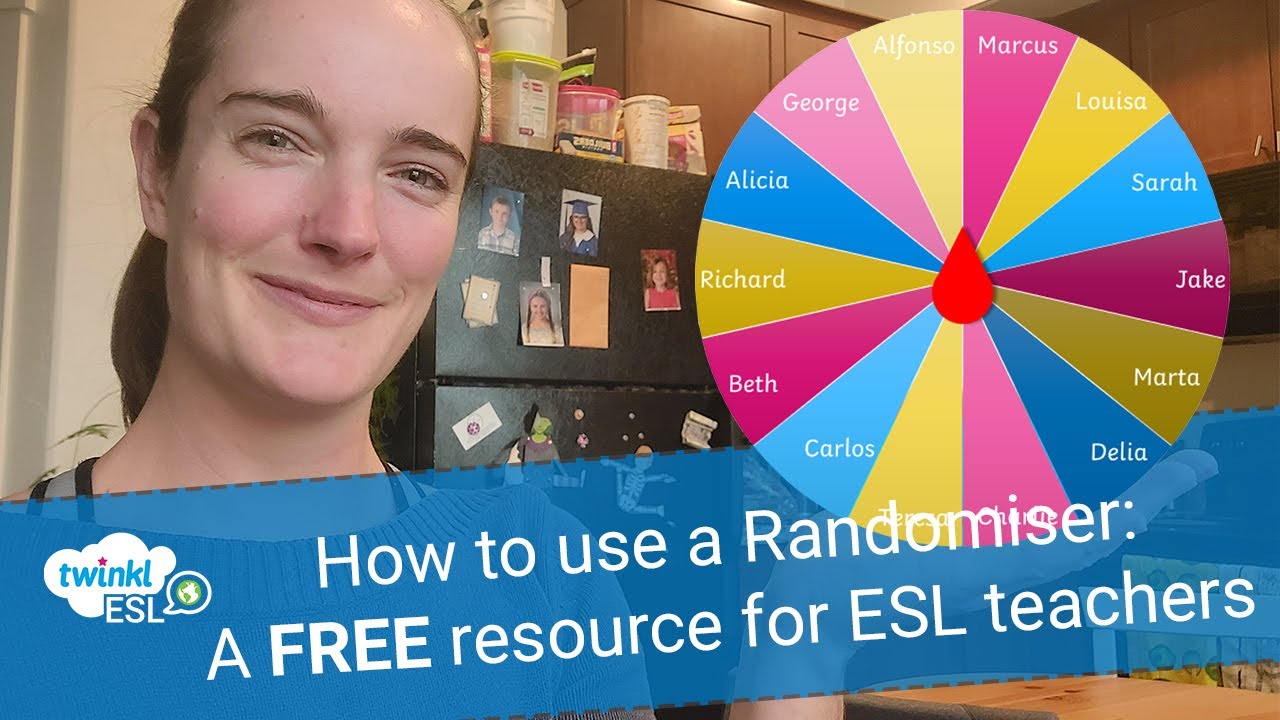 How to Use a Randomiser in your ESL Classes