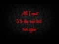 Faber Drive - All I Want (lyrics) 