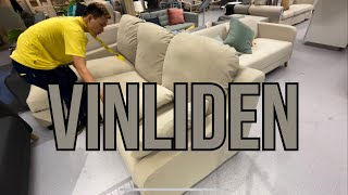 VINLIDEN Assembly (perakitan sofa 3 dudukan dengan chaise longue IKEA)