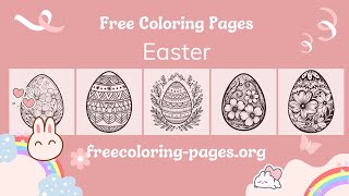 Easter Free Printable Coloring Pages