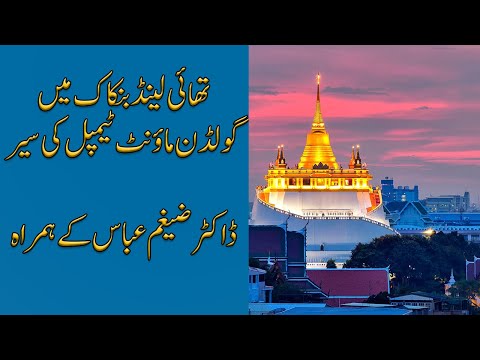 Visit to Golden Mount Temple Bangkok Thailand with Dr Zaigham Abbas   VLOG