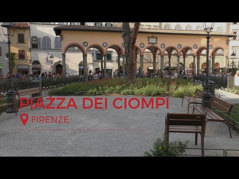 Firenze, finiti i lavori in Piazza dei Ciompi