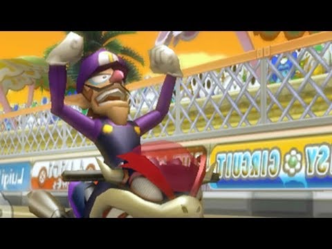 Mario Kart Wii - Star Cup 100cc (Waluigi Gameplay)