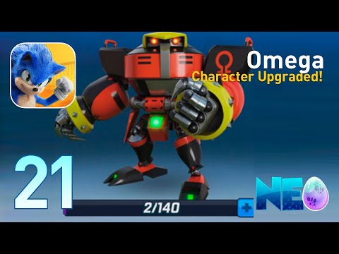 Sonic Forces: Gameplay Walkthrough Part 21 - Omega Character Upgraded! (iOS, Android)