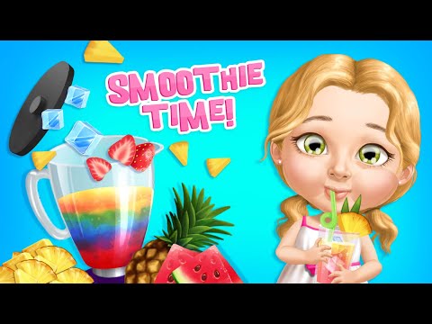 Make Lemonade 🍌 Smoothies Recipe 🍑 Sweet Baby Girl Summer Camp | TutoTOONS
