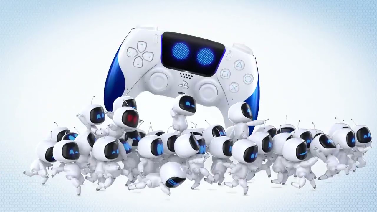 Геймпад PlayStation 5 Dualsense BT (Astro Bot Joyful Limited Edition) video preview