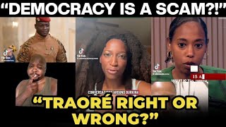 Americans Says This About Ibrahim Traoré SHOCKS Africans… Democracy Debate Explodes!