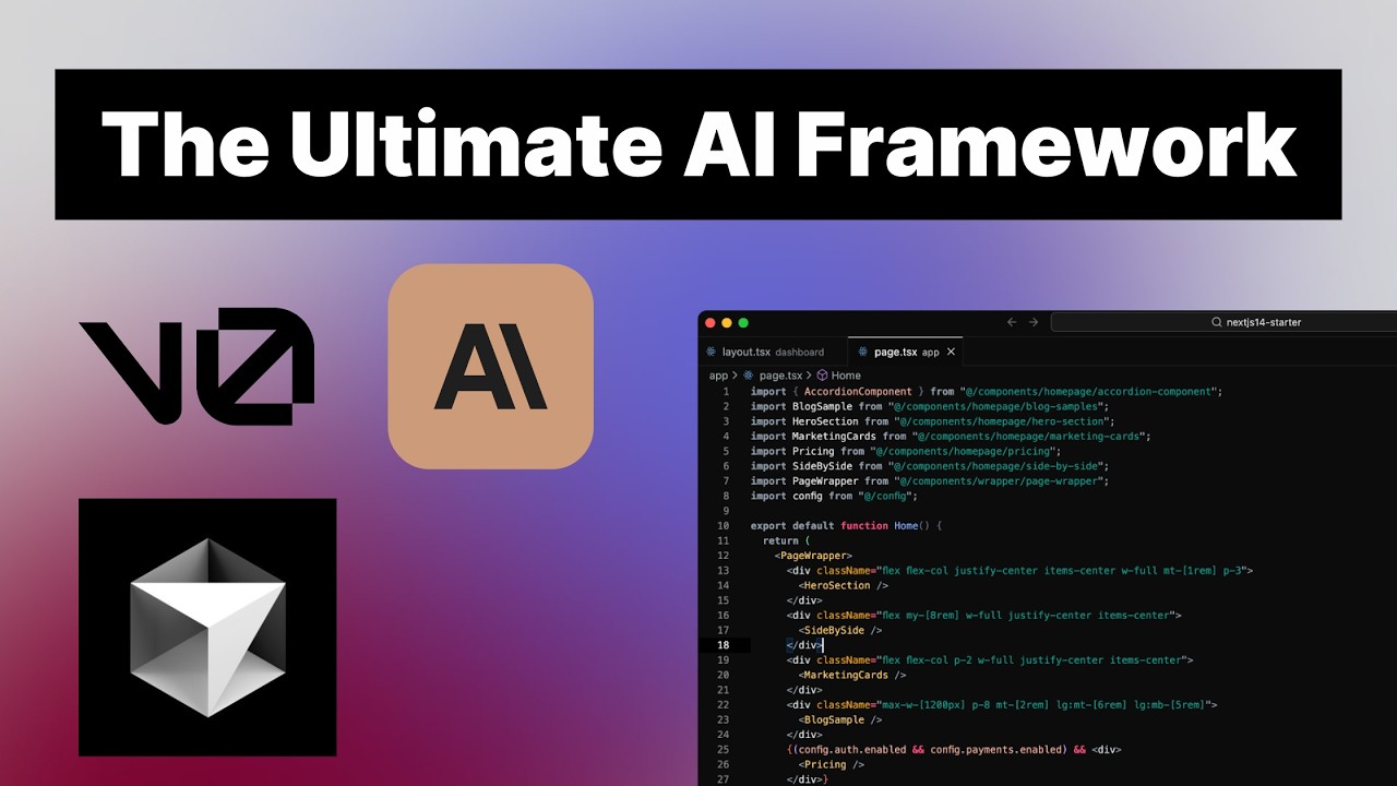 How To Build Web Apps using V0 + Claude AI + Cursor AI
