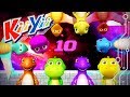 Ten Little Dinosaurs Nursery Rhymes By KiiYii ABCs And 123s