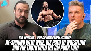 Drew McIntyre Covers Re-Signing With WWE, His True Feelings On CM Punk | Pat McAfee Reacts