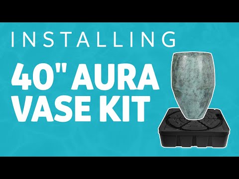 Installing the Atlantic 40 Aura Vase Kits