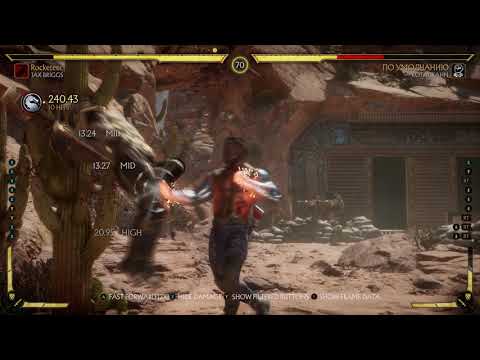 mk11 jax 50% difficult combo in ranked