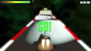 Photon Flux: A challenging infinite runner on a narrow track