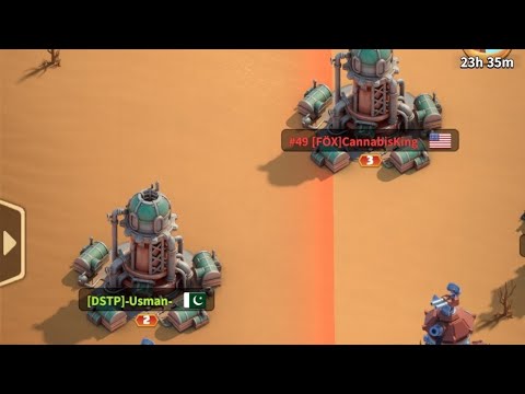 They decided to launch rally on me | Dark War Survival |