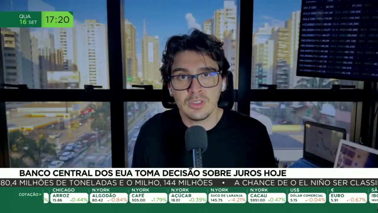 Banco Central dos EUA toma decisão sobre taxa de juros hoje
